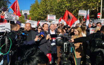 Albanian Citizens and Activists Rally Against Gender Equality Bill