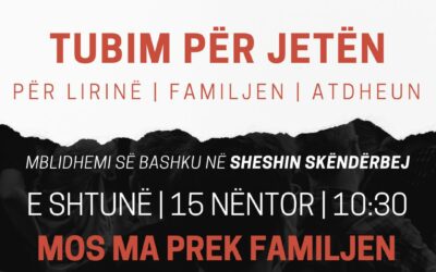 Peaceful Rally – “Don’t Touch My Family!”